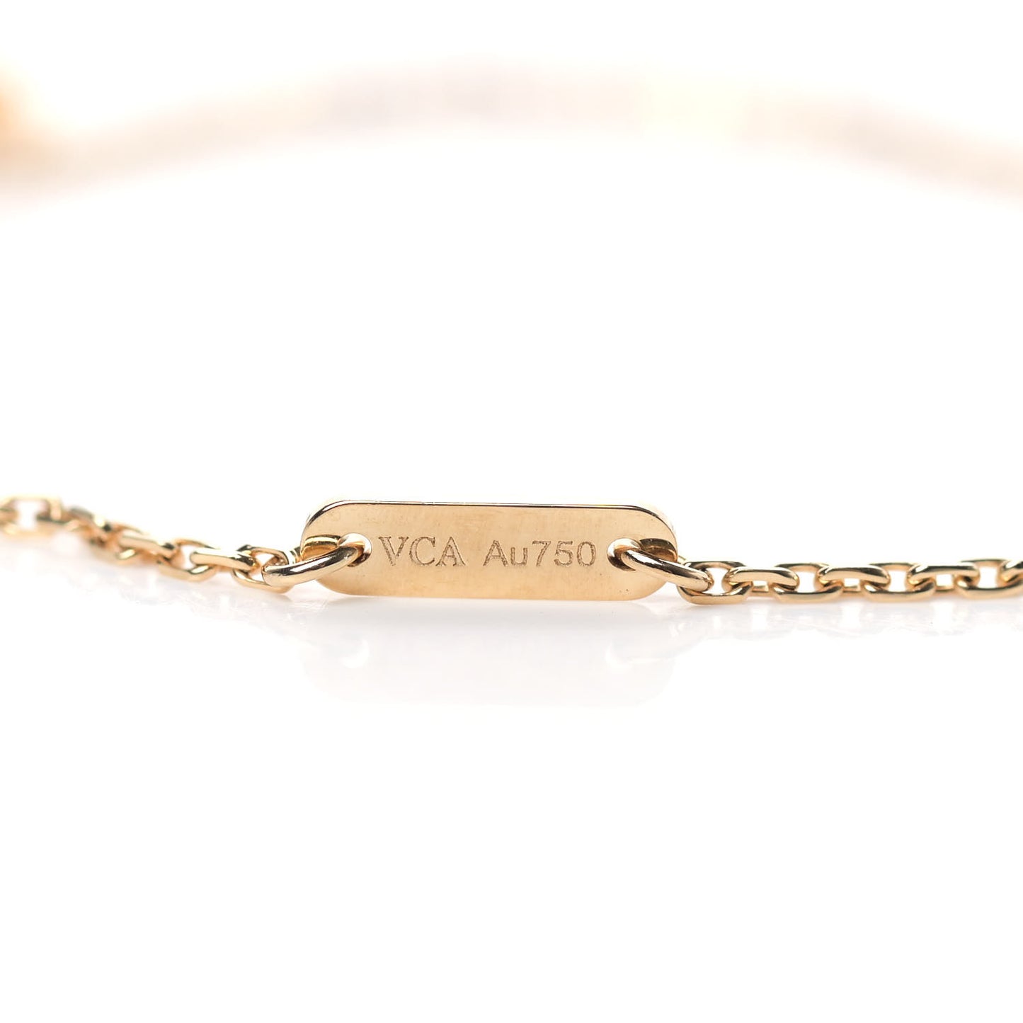 18K Yellow Gold Diamond Mini Frivole Pendant Necklace