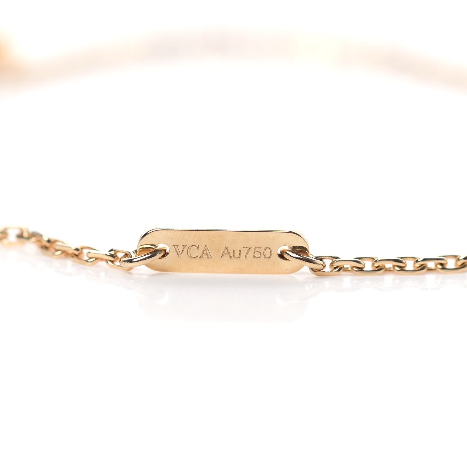 Van Cleef & Arpels 18K Yellow Gold Diamond Mini Frivole Pendant Necklace 5 of 6