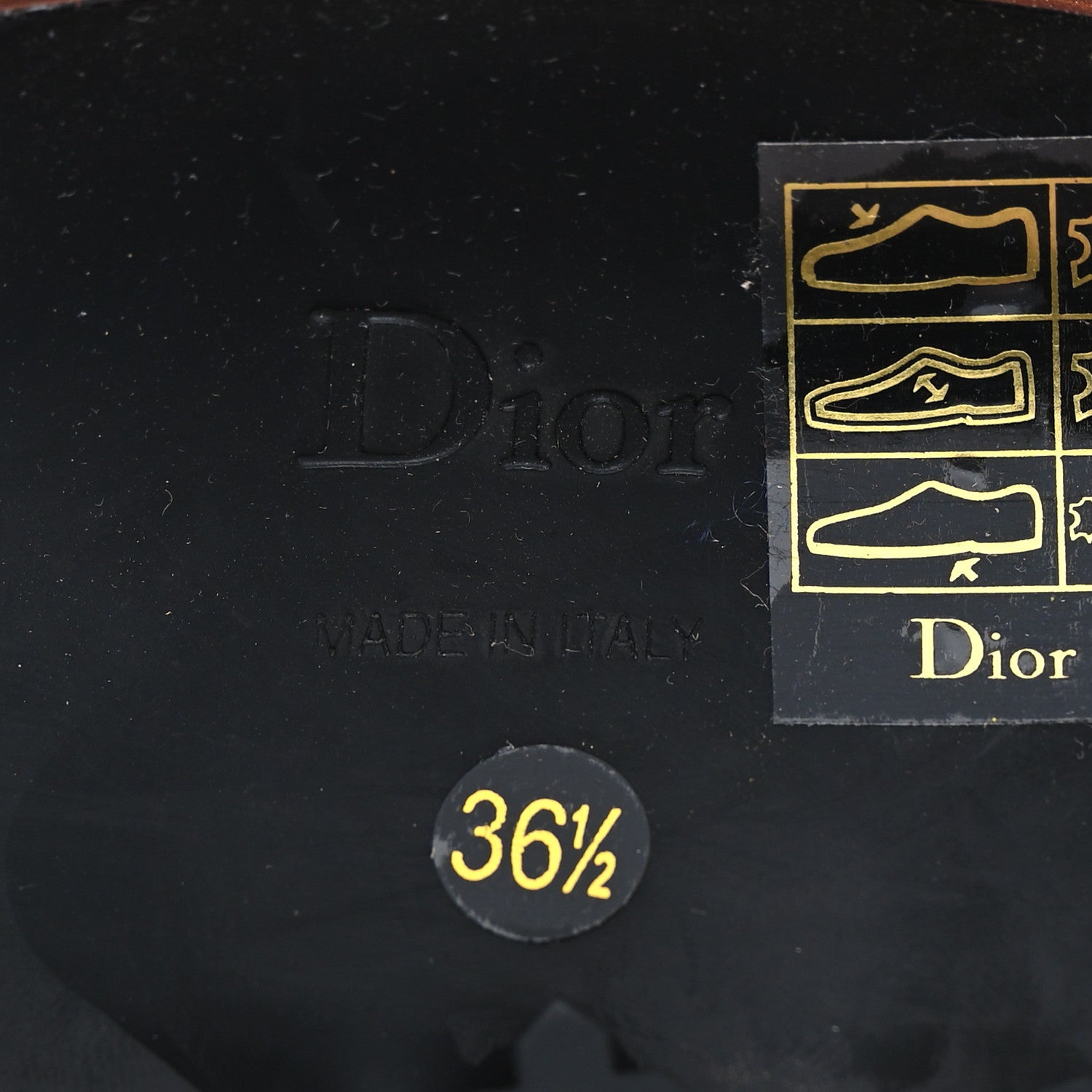 Christian Dior Calfskin Dior Quest 35mm Hiking Boots 36.5 Golden Saddle 7 of 14