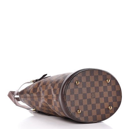 Louis Vuitton Damier Ebene Marais Bucket 23 5 of 12