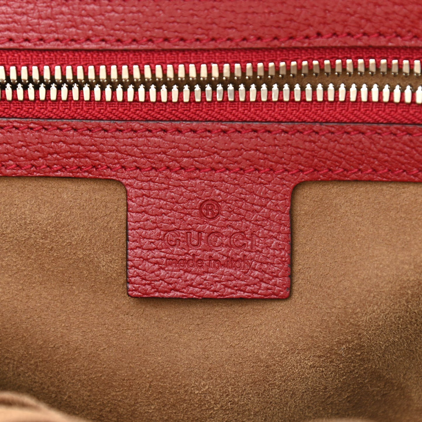 GG Supreme Monogram Tian Web Small Day Backpack Beige Multicolor Red