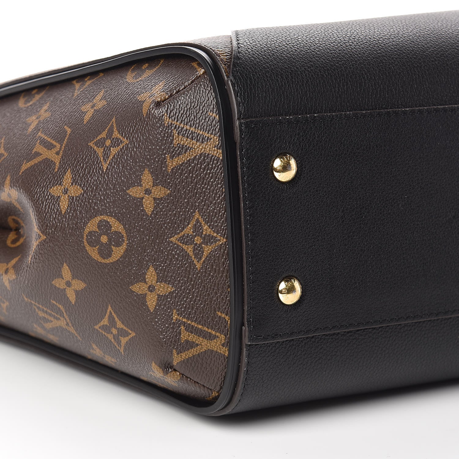 Louis Vuitton Calfskin Monogram Kimono Tote Black 9 of 13