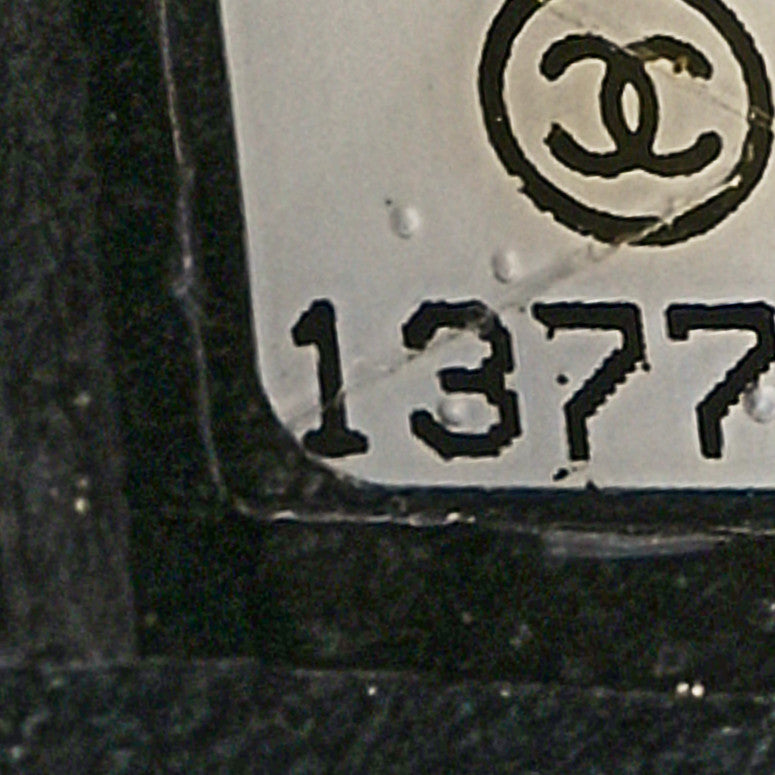 Tweed Sequin Medium Double Flap Black Red White