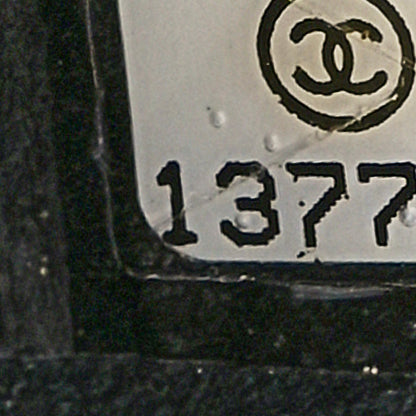 Chanel Tweed Sequin Medium Double Flap Black Red White 6 of 9