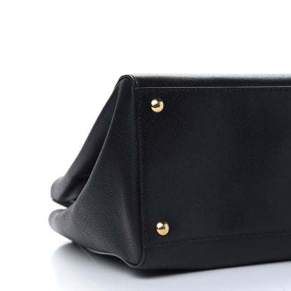 Fendi Vitello Elite Regular 2Jours Tote Black 7 of 8