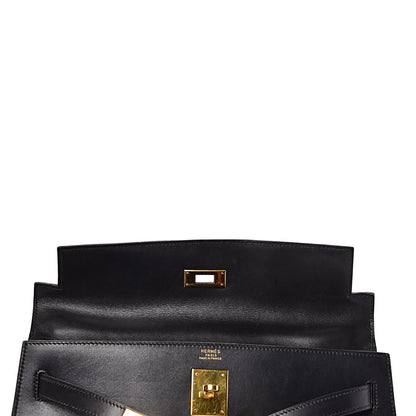 Hermes Box Kelly Sellier 32 Black 10 of 38
