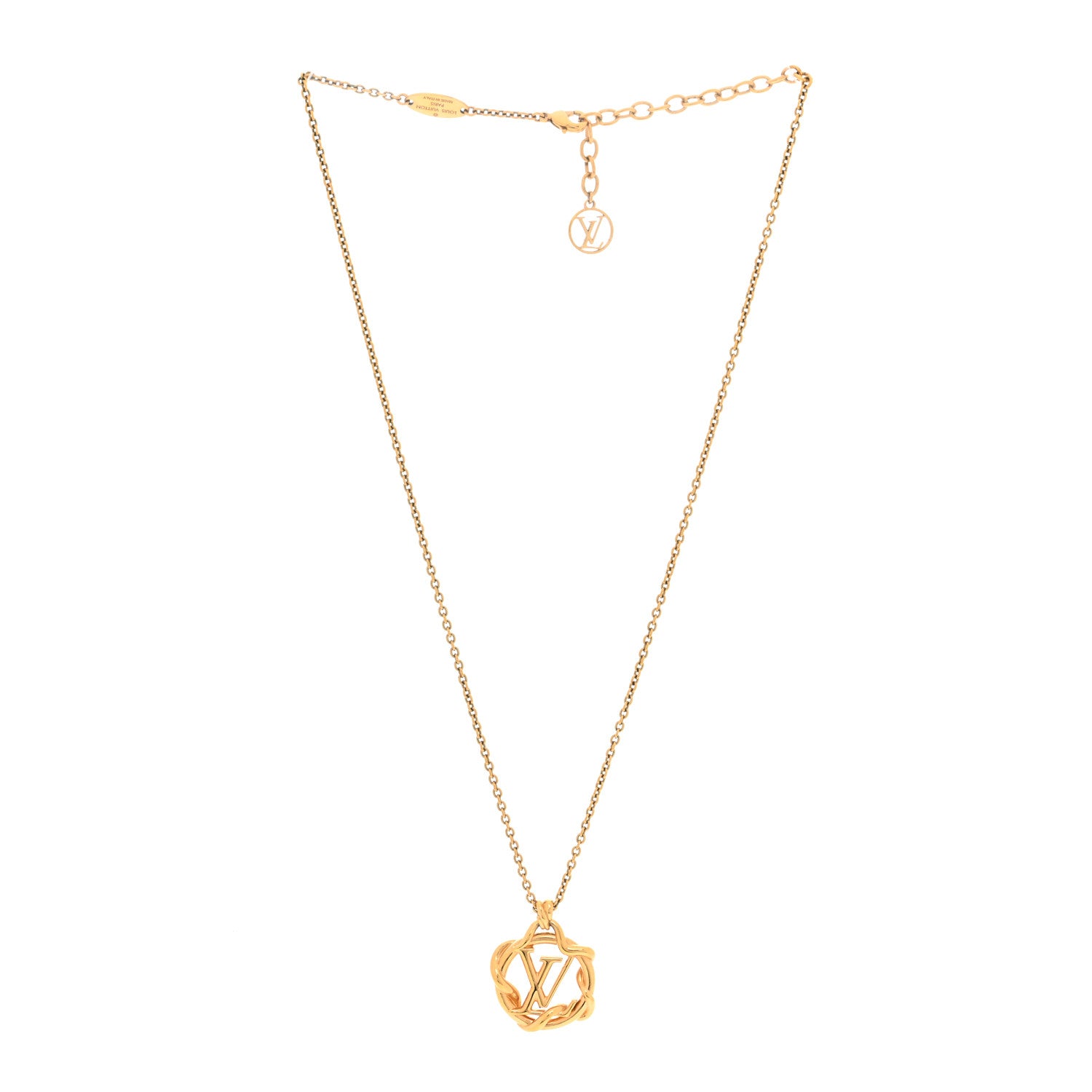 Louis Vuitton Metal Garden Louise Necklace 3 of 5