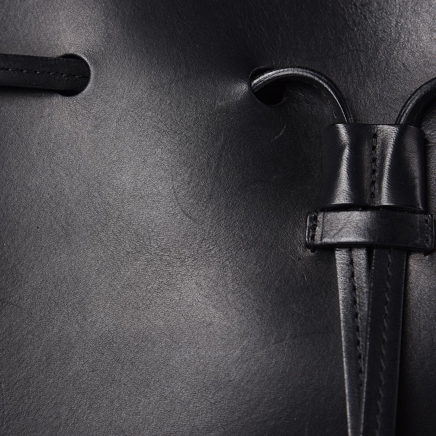Calfskin Mini Lady Bag Black Flamma