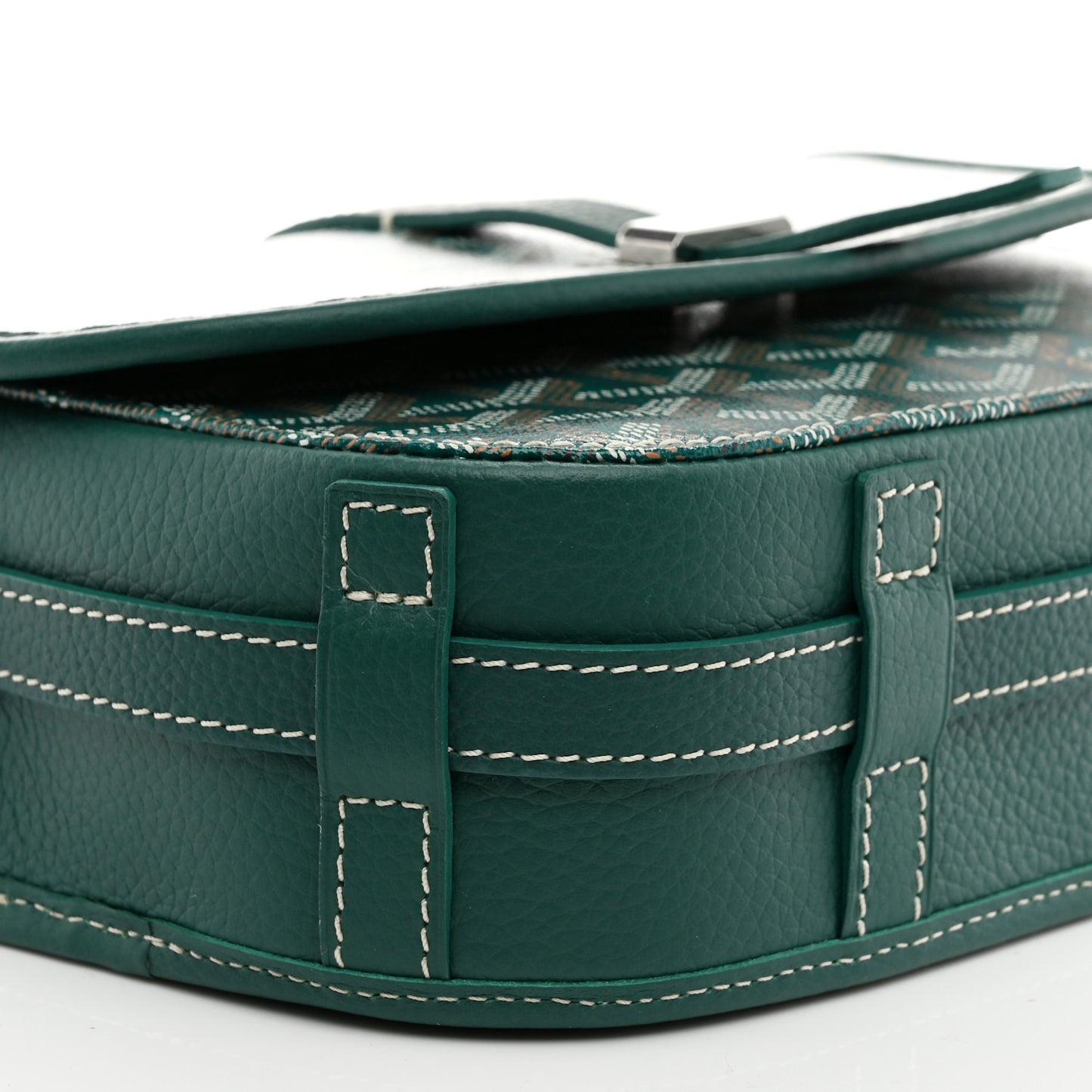 Goyardine Belvedere II PM Messenger Bag Green