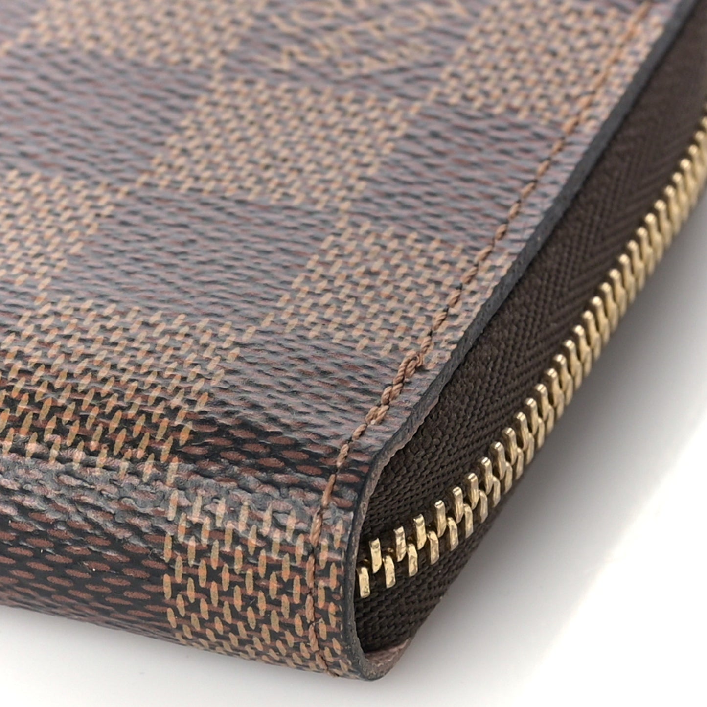 Damier Ebene Zippy Coin Purse Rose Ballerine