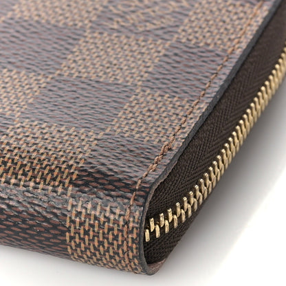 Louis Vuitton Damier Ebene Zippy Coin Purse Rose Ballerine 8 of 8