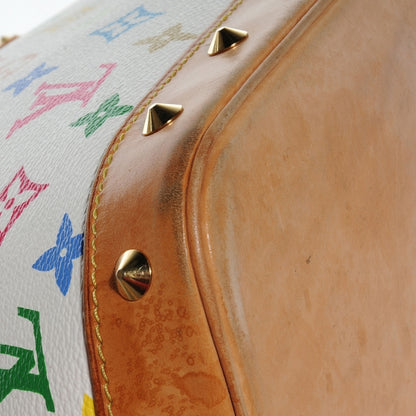 Louis Vuitton Monogram Multicolor Alma White 8 of 8