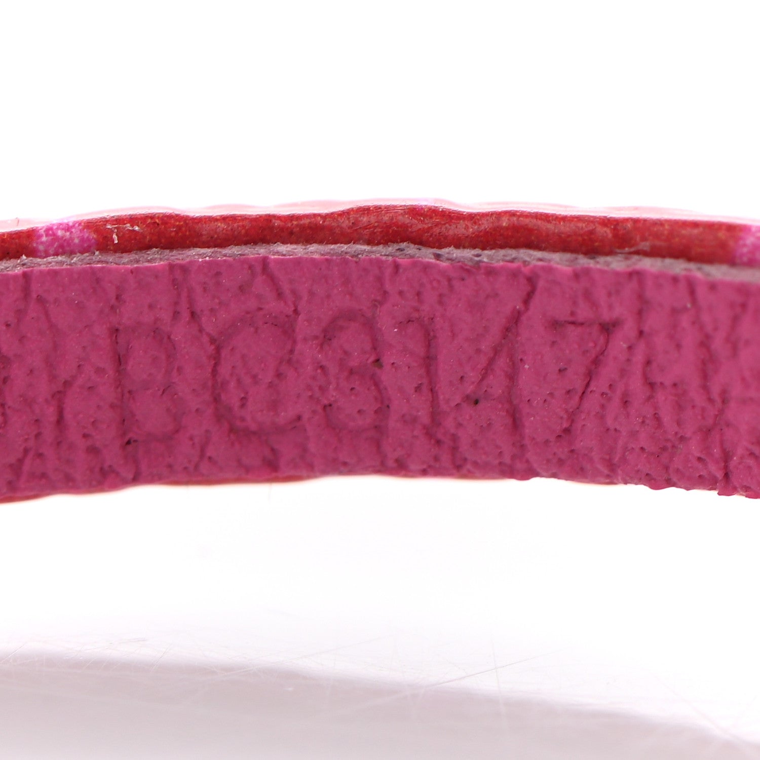Louis Vuitton Monogram Mini Historic Bracelet 17 Fuchsia 6 of 9