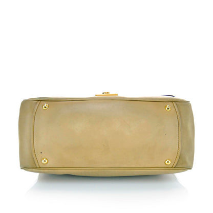 Miu Miu Leather Front Pocket Tote 4 of 11