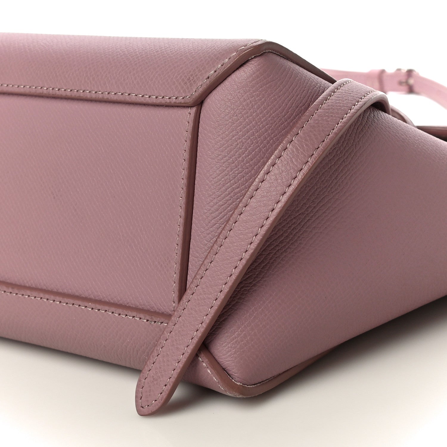 Celine Grained Calfskin Nano Belt Bag Antique Rose 10 of 10