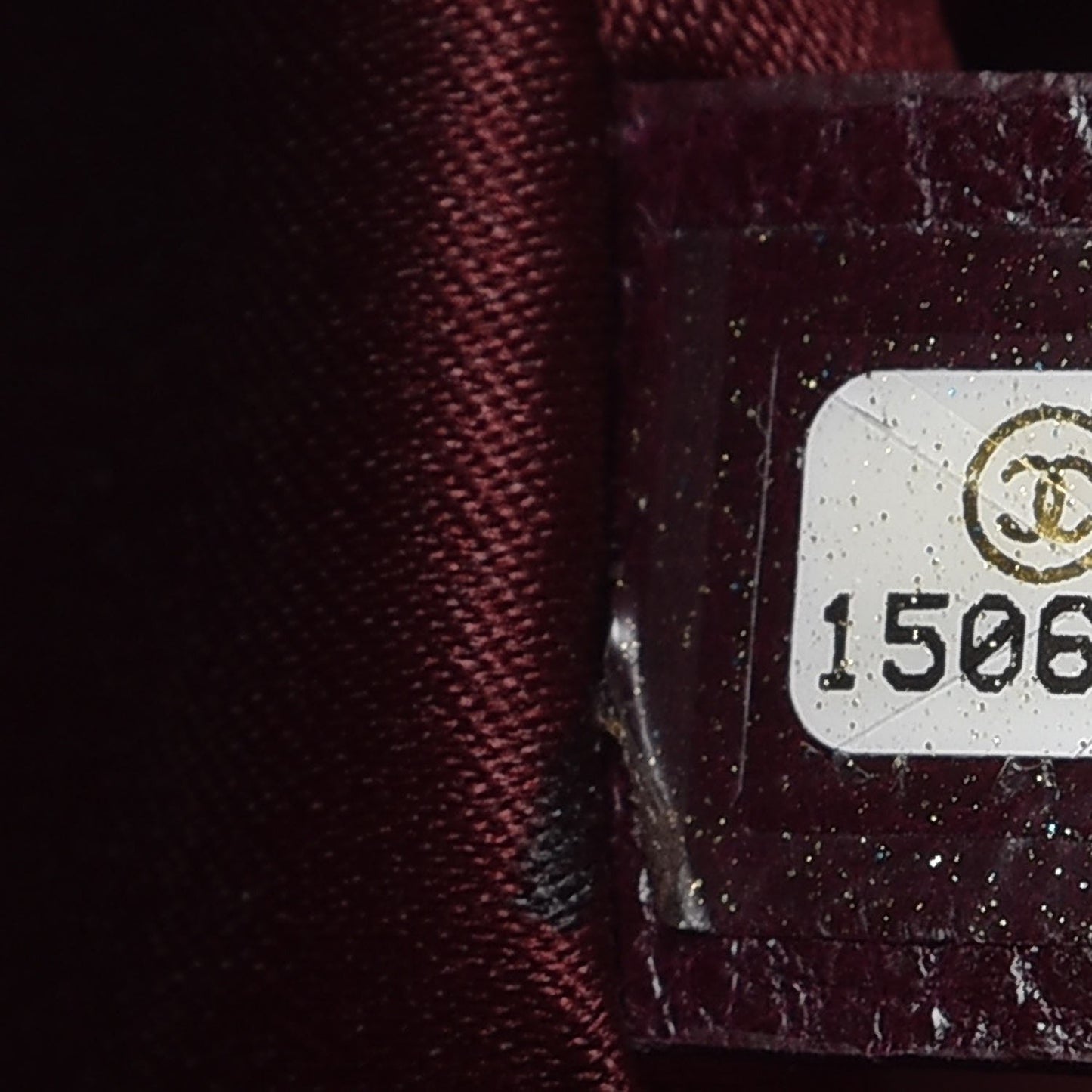 Glazed Calfskin Stitched On The Road Flap Plum