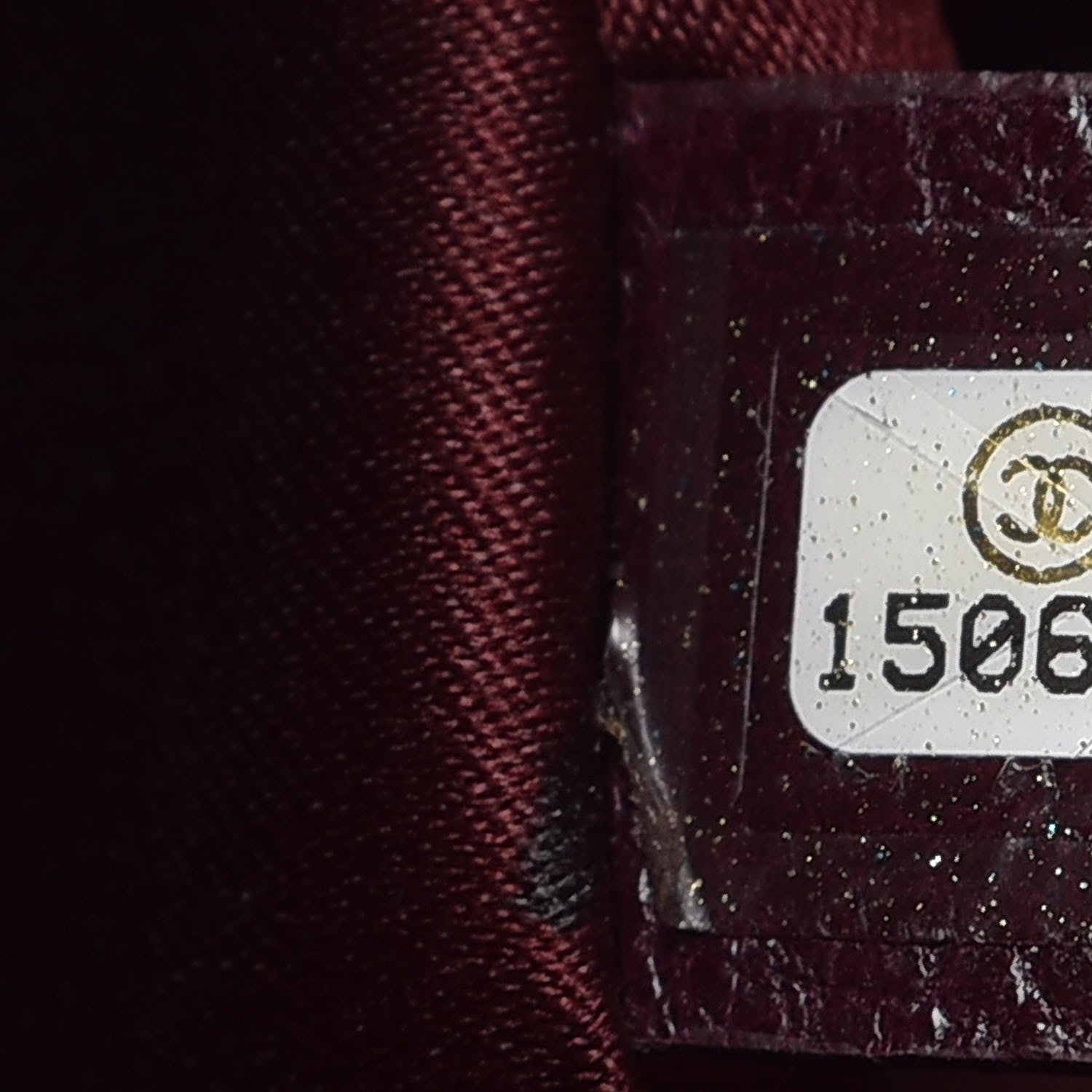 Chanel Glazed Calfskin Stitched On The Road Flap Plum 7 of 8