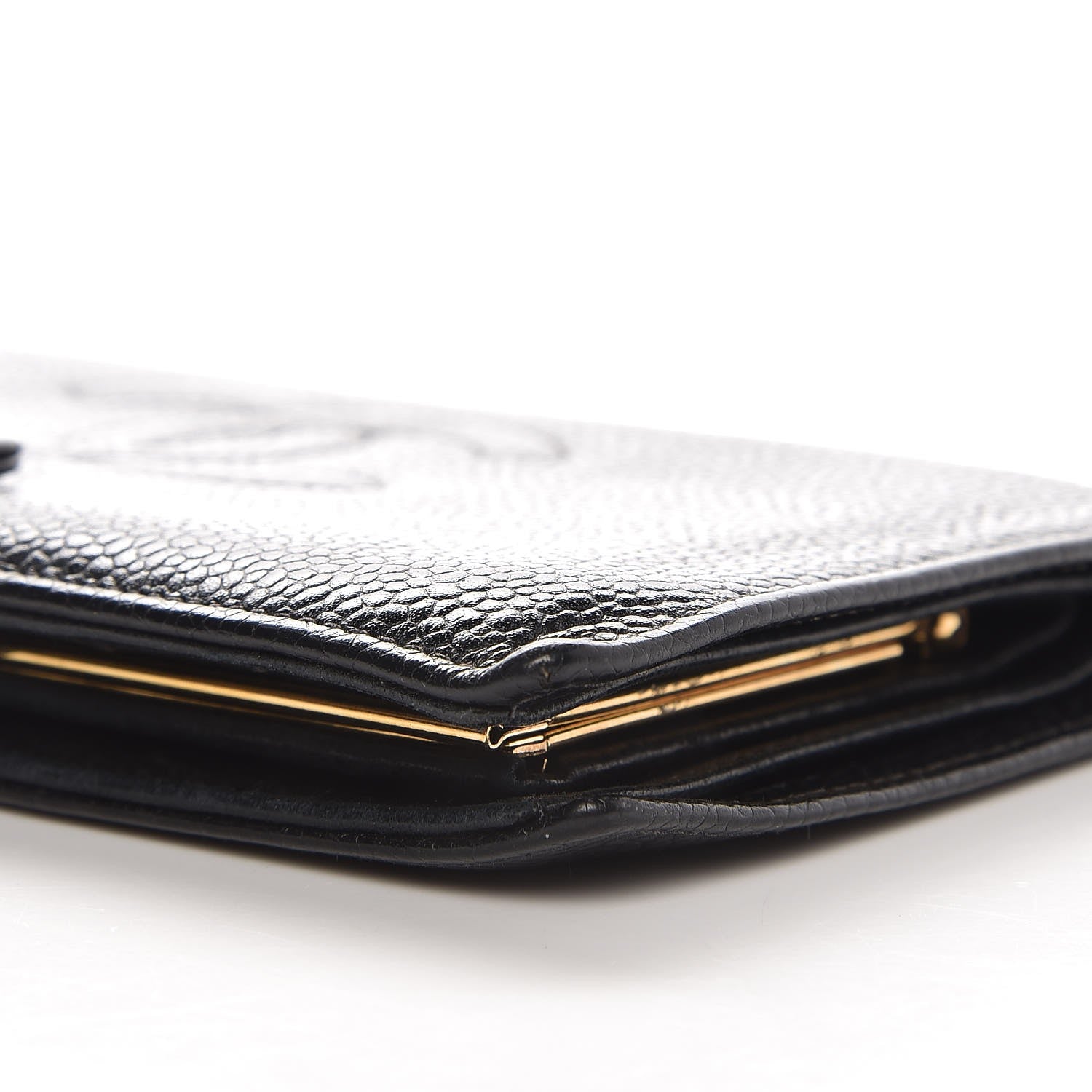 Chanel Caviar Timeless CC French Wallet Black 15 of 15