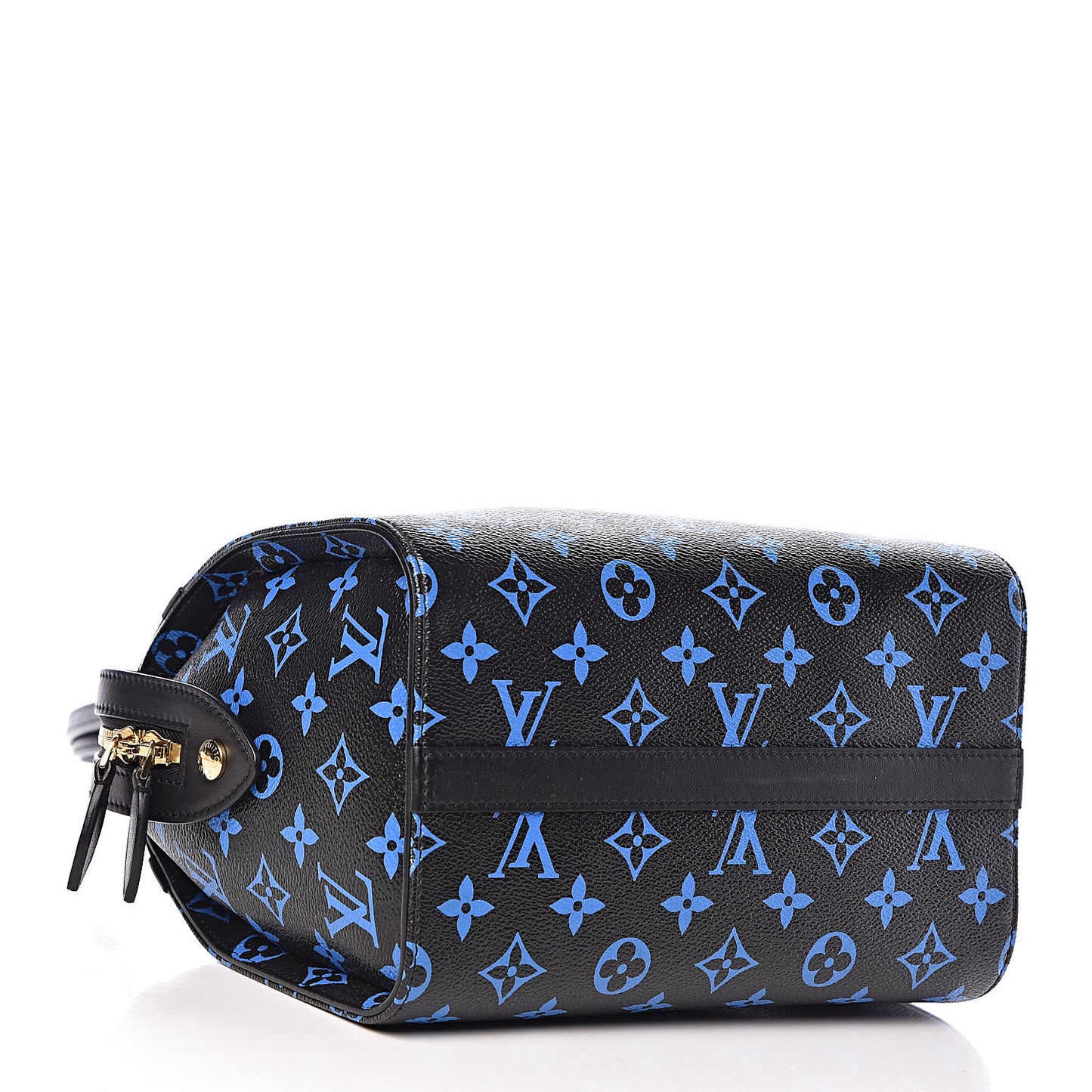 Colored Monogram Speedy Amazon PM Blue Black