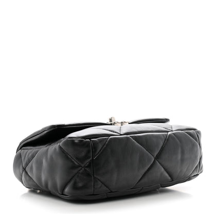 Chanel Lambskin Quilted Medium Chanel 19 Flap Black 4 of 10