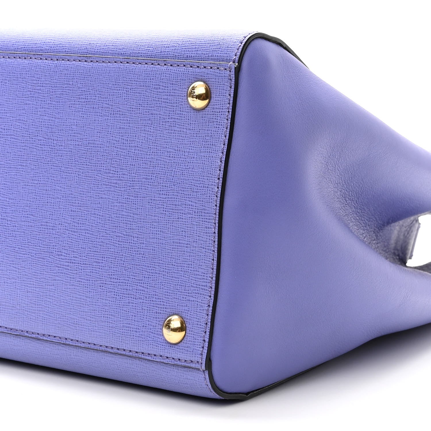 Fendi Vitello Elite Regular 2Jours Tote Cassis 10 of 15