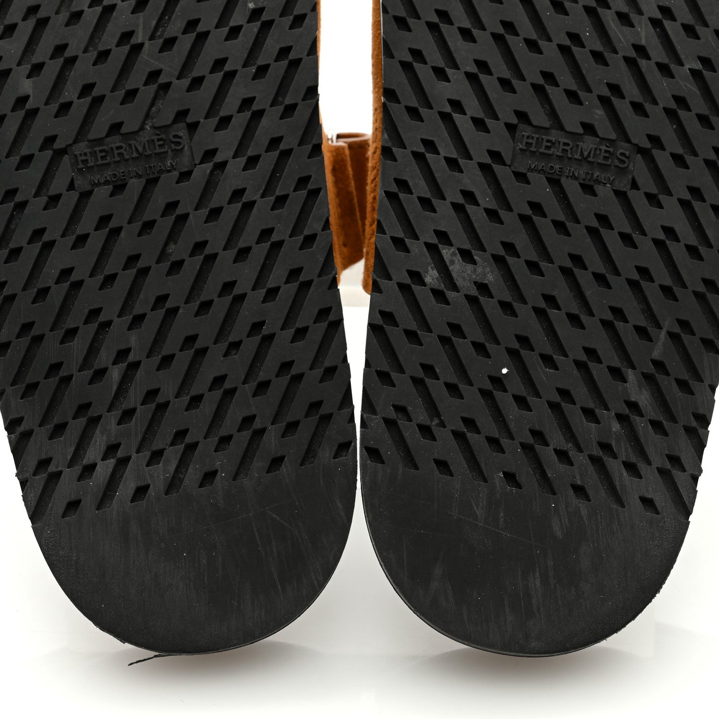 Suede Goatskin Womens Chypre Sandals 36.5 Naturel