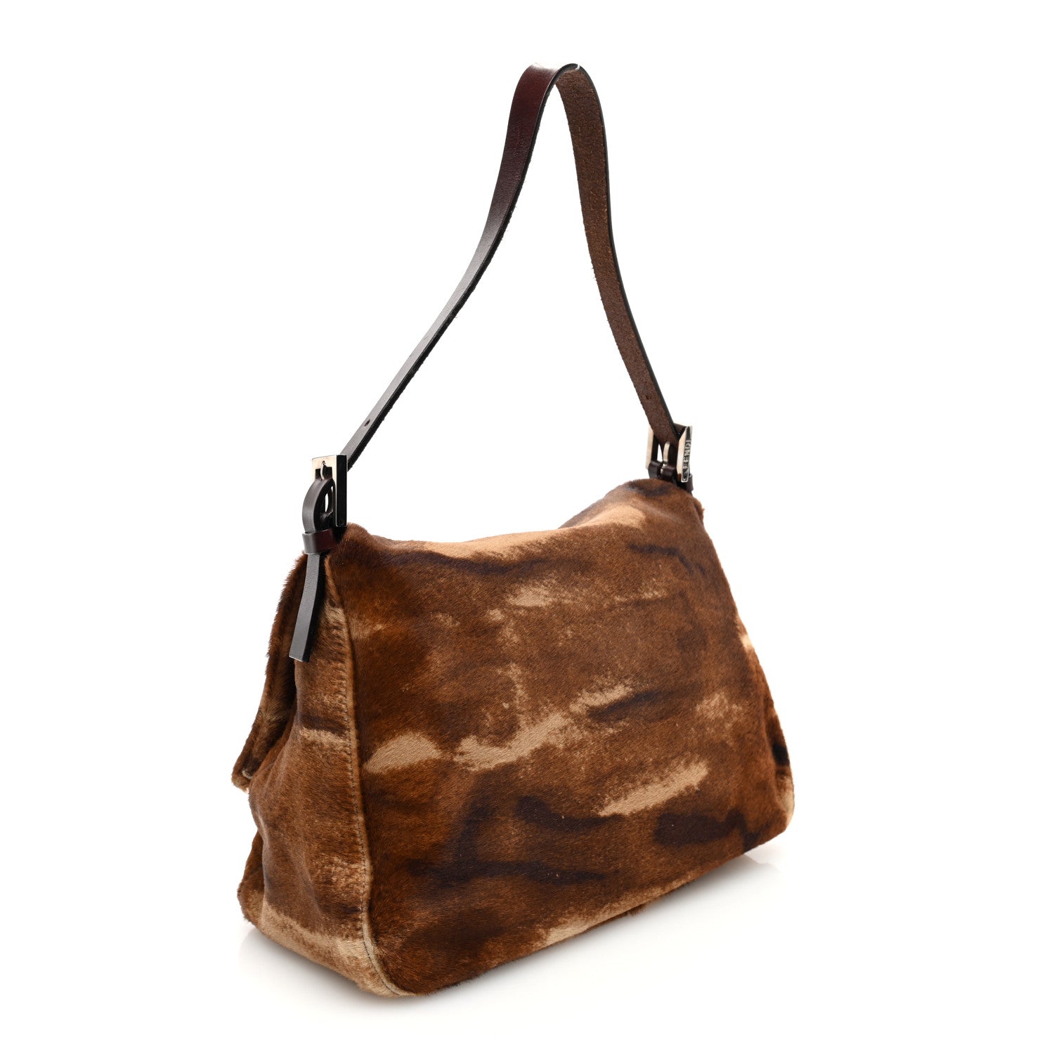 Fendi Calf Hair Mama Baguette Brown 3 of 9