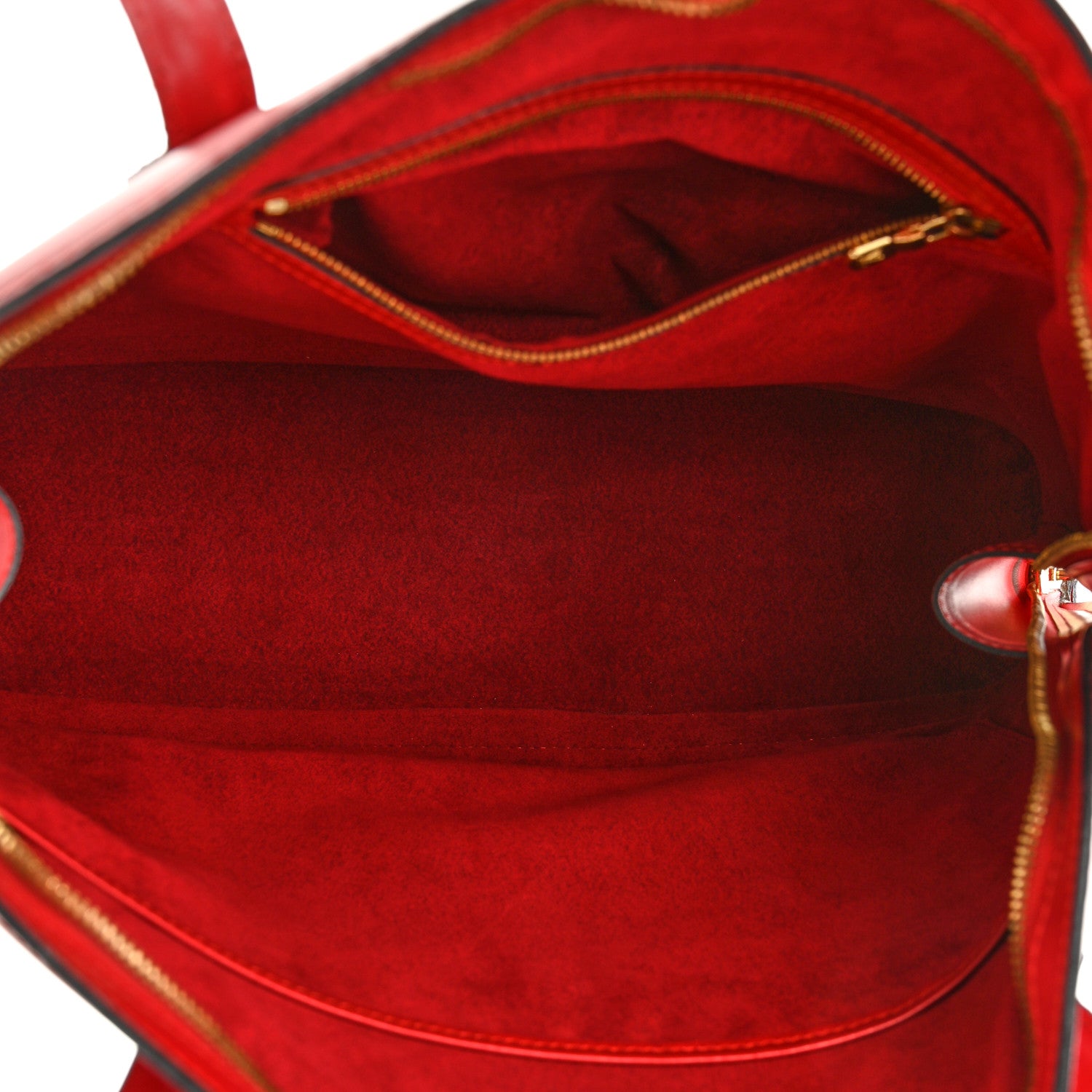 Louis Vuitton Epi Lussac Castillan Red 5 of 12