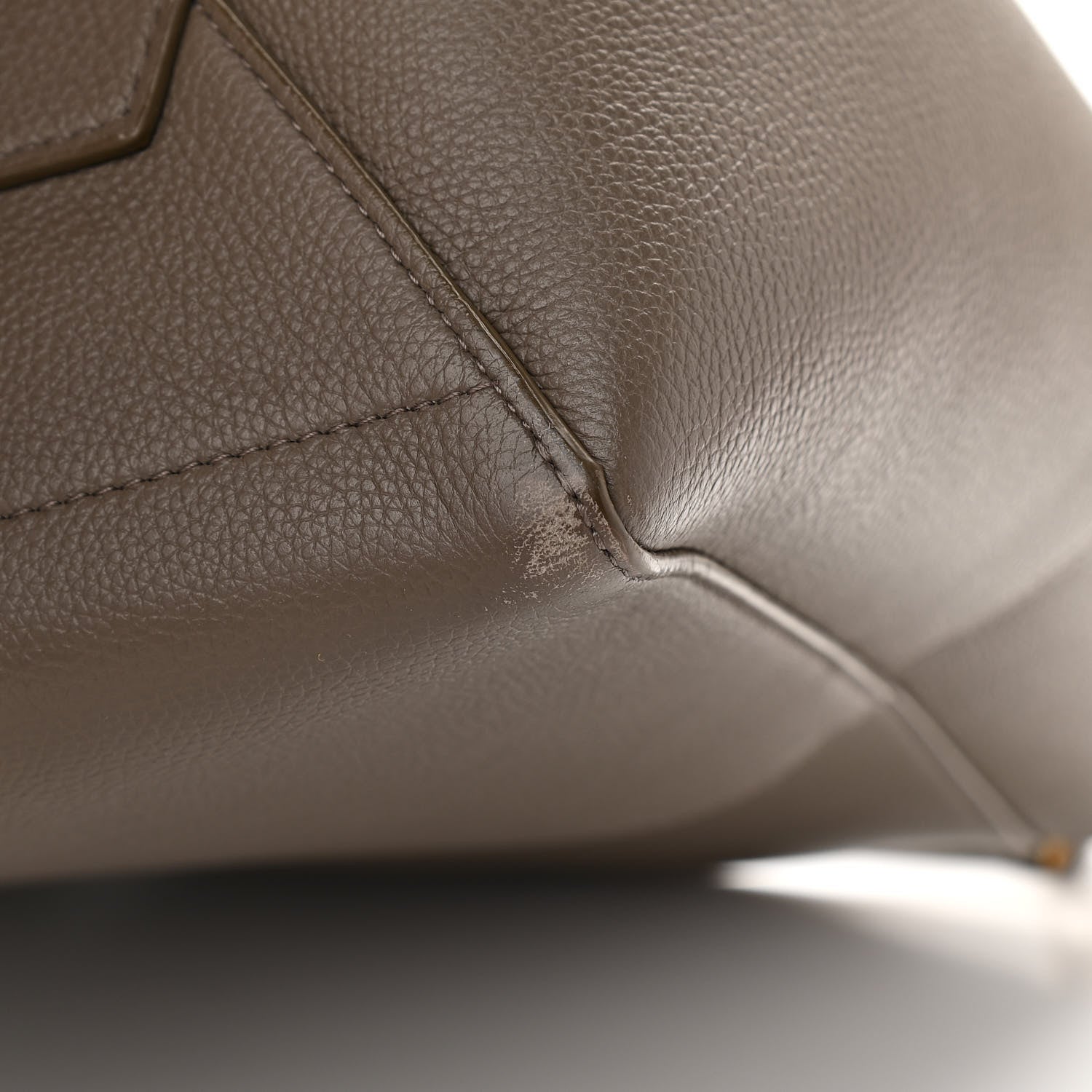 Celine Soft Grained Calfskin Sangle Bucket Bag Taupe 10 of 11