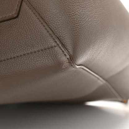 Celine Soft Grained Calfskin Sangle Bucket Bag Taupe 10 of 11