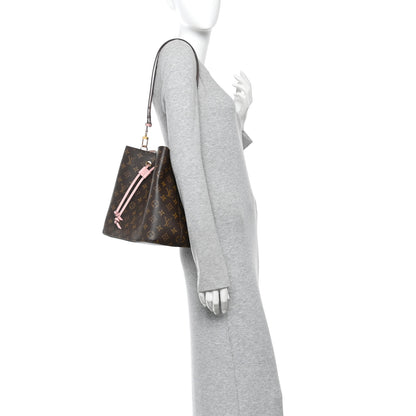 Louis Vuitton Monogram Neonoe MM Rose Poudre 2 of 9