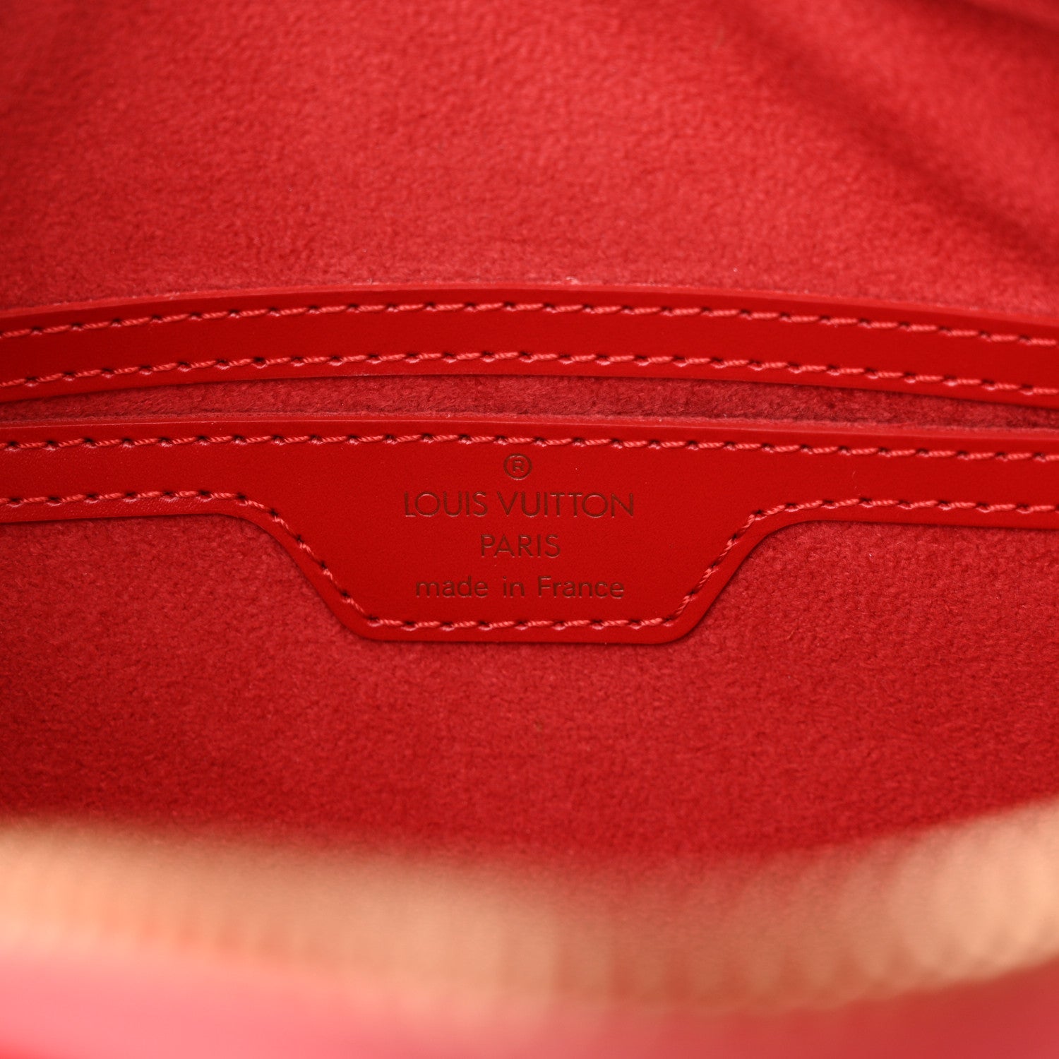 Louis Vuitton Epi Soufflot Rouge 7 of 14