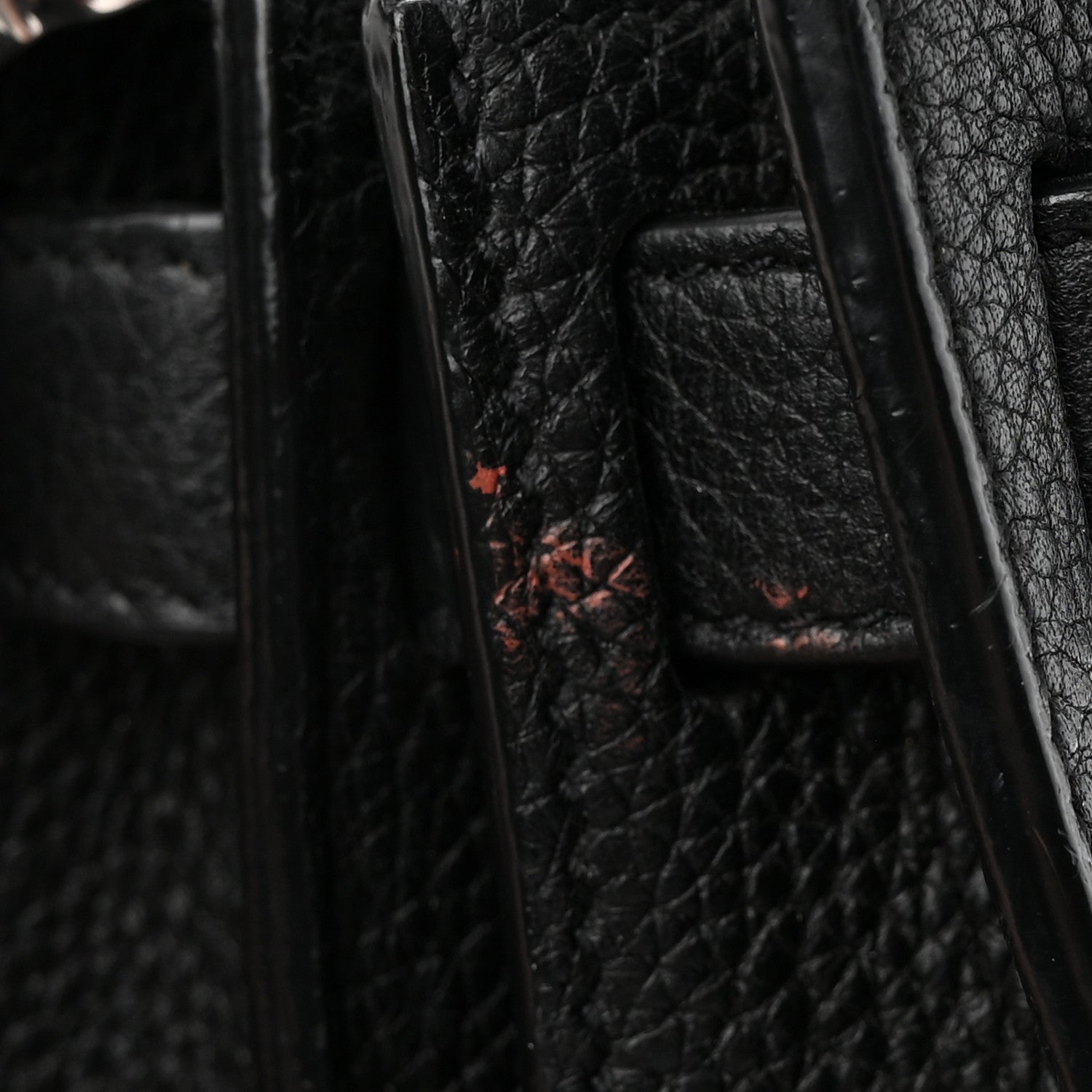 Saint Laurent Grained Calfskin Baby Sac De Jour Souple Black 30 of 30