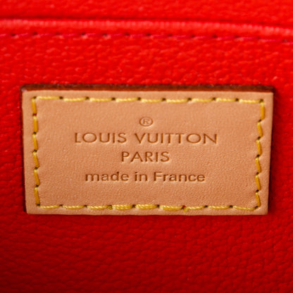 Louis Vuitton Monogram Jungle Dots Cosmetic Pouch Coquelicot Denim 6 of 7