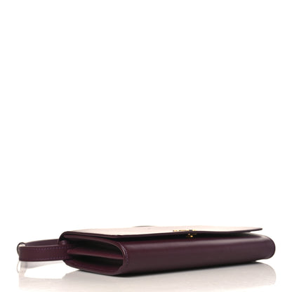 Burberry Calfskin Hannah Wallet with Detachable Strap Deep Maroon 4 of 8