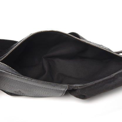 Gucci GG Monogram Double Pocket Belt Bag Black 5 of 8
