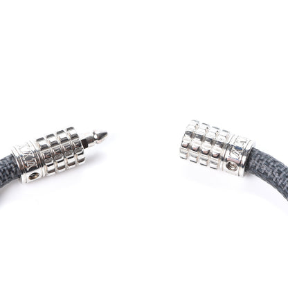 Louis Vuitton Damier Graphite Digit Bracelet 3 of 5