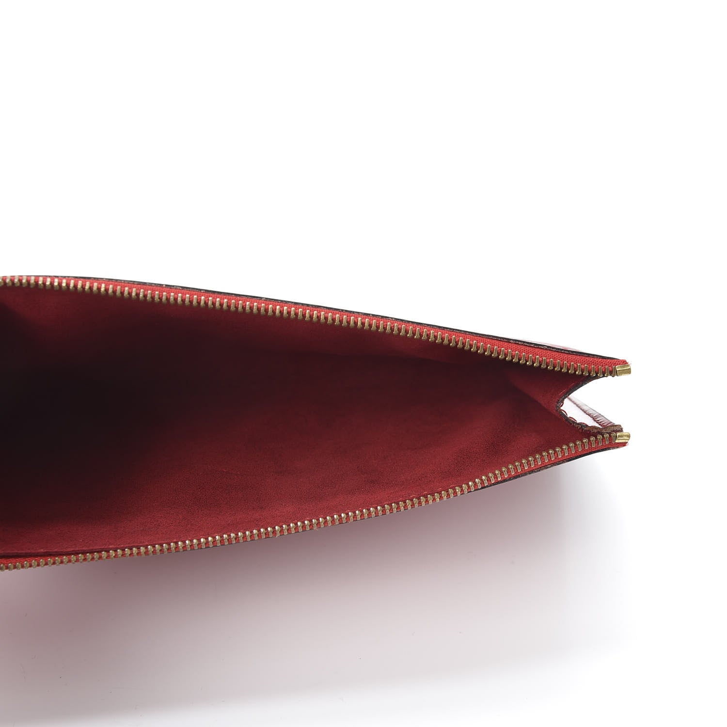 Louis Vuitton Epi Pochette Accessories 24 Castillan Red 4 of 10