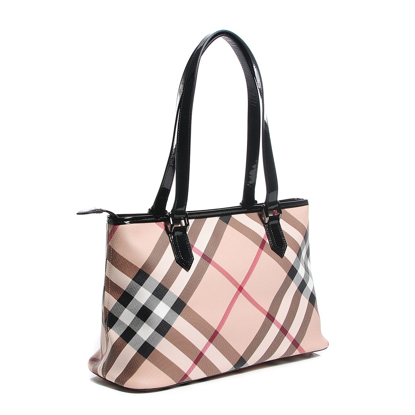 Supernova Check Regent Tote Black