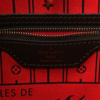 Louis Vuitton Damier Ebene Neverfull MM 6 of 10