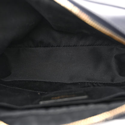 Saint Laurent Calfskin Matelasse Monogram Lou Camera Bag Deep Marine 4 of 11