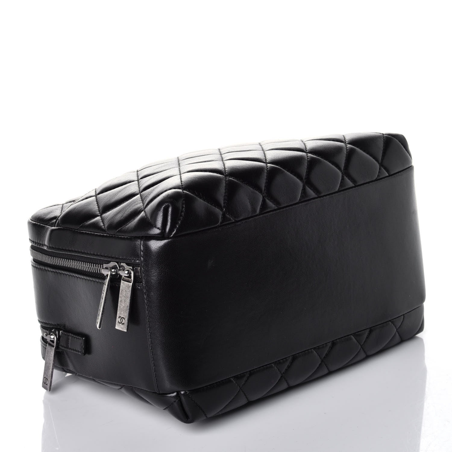 Chanel Lambskin Quilted Medium Trendy CC Bowling Bag Black 5 of 10