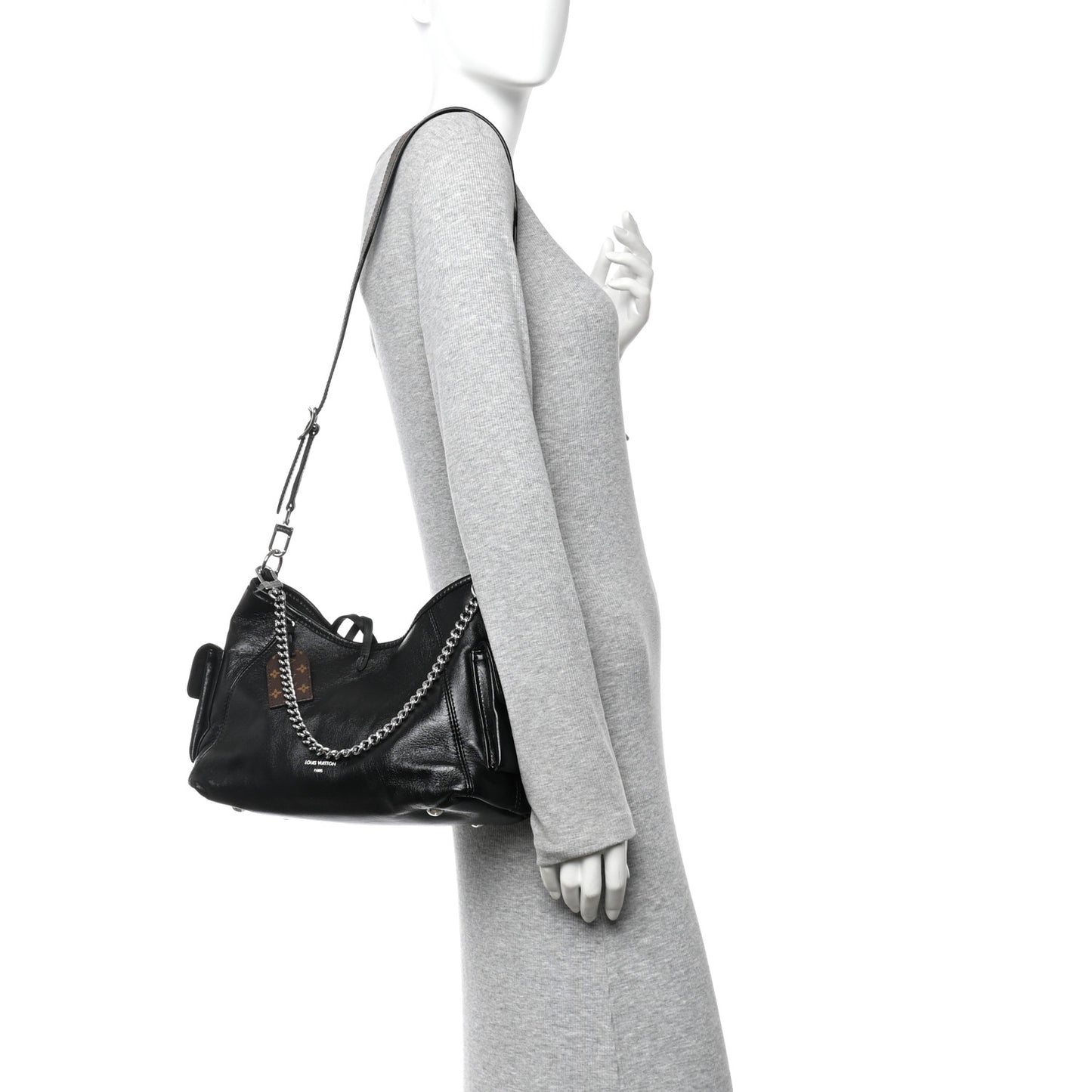 Lambskin CarryAll Cargo Vibe PM Black