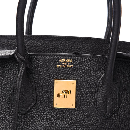 Hermes Togo Birkin 35 Black 6 of 9