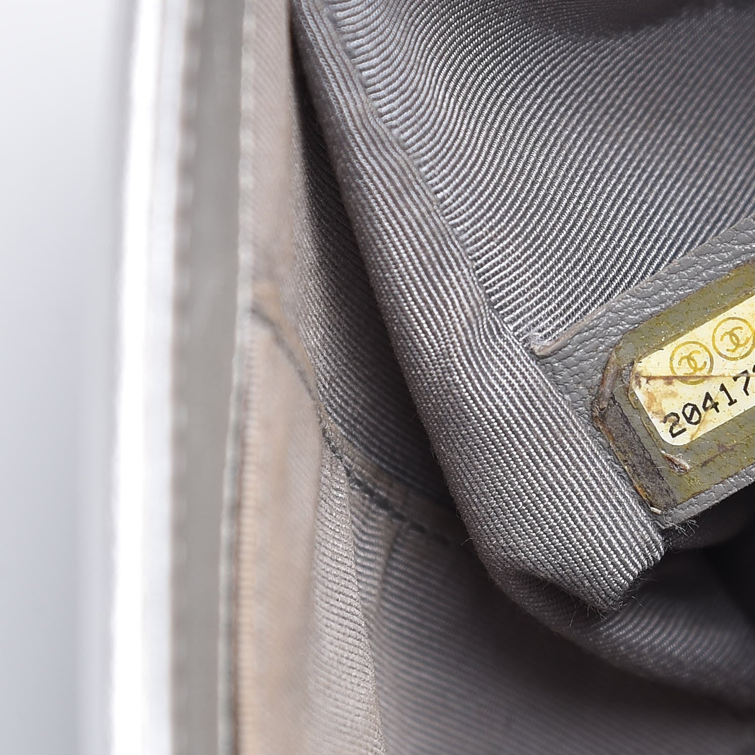 Chanel Metallic Calfskin Quilted New Medium Boy Flap Silver 7 of 14