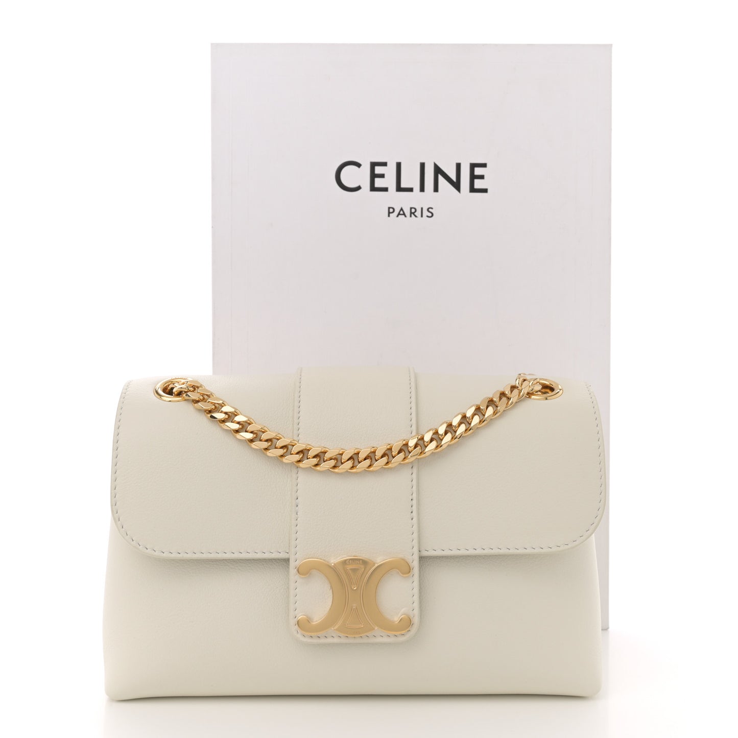 Supple Calfskin Teen Victoire White