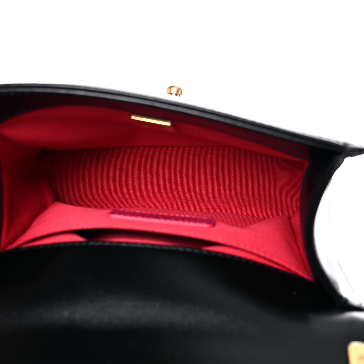 Calfskin Mini Boy Flap Black