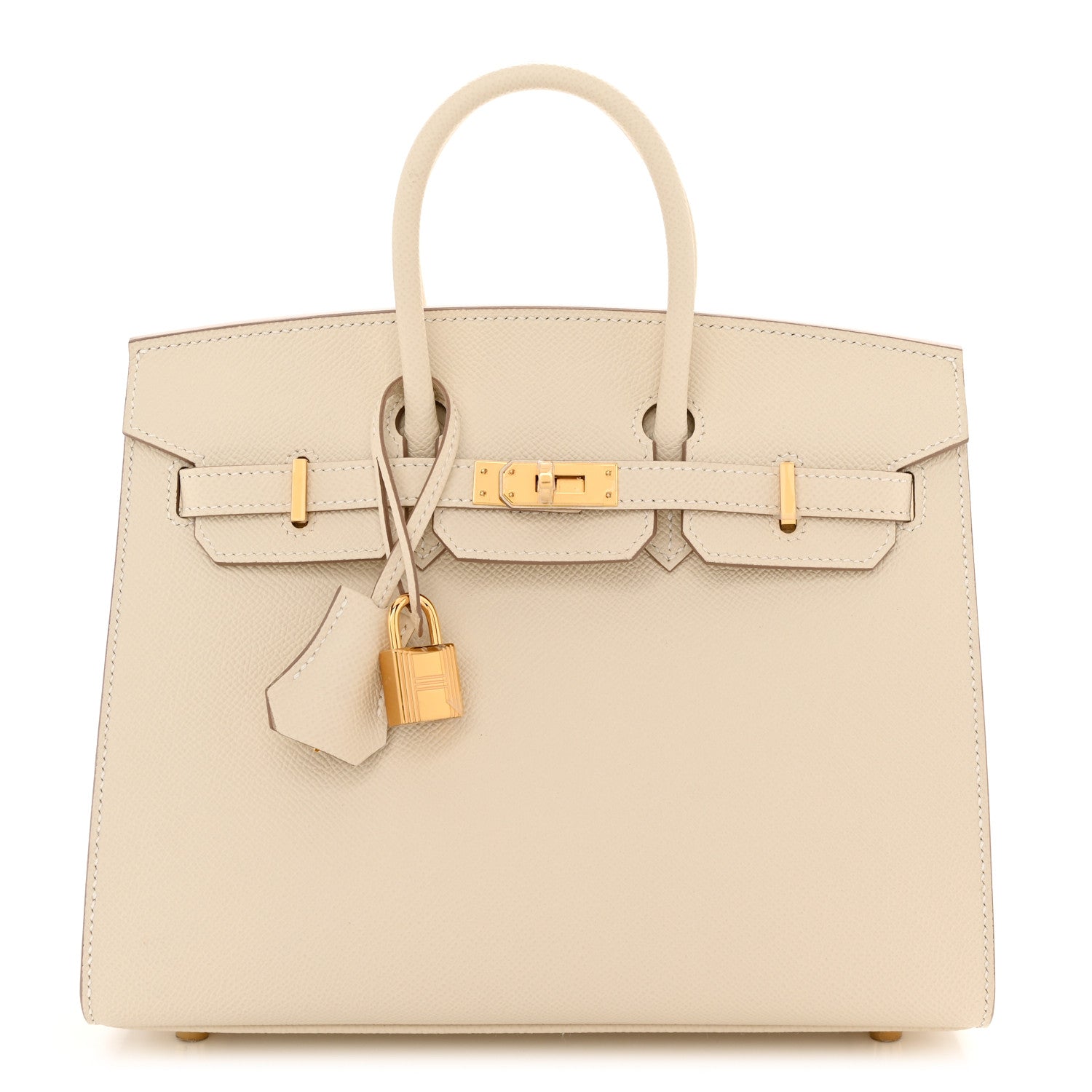 Hermes Epsom Birkin Sellier 25 Craie 1 of 13