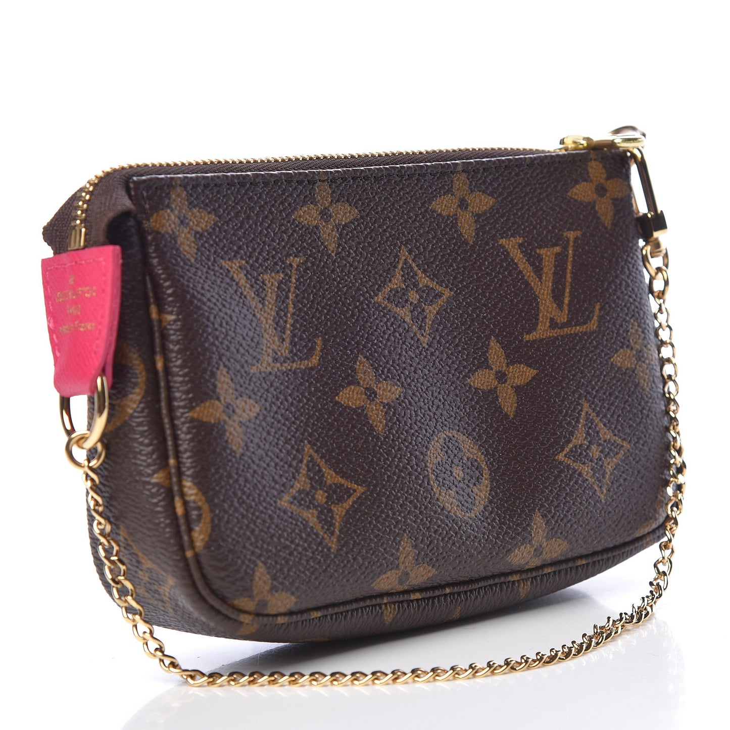 Monogram 2019 Christmas Animation Mini Courchevel Pochette Accessories Fuchsia