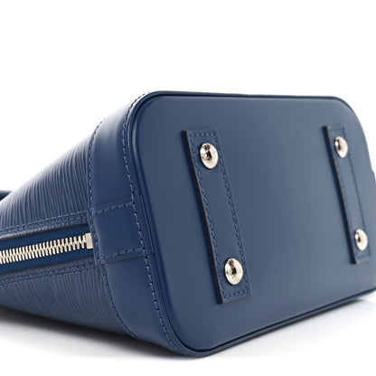 Louis Vuitton Epi Alma BB Indigo 8 of 10